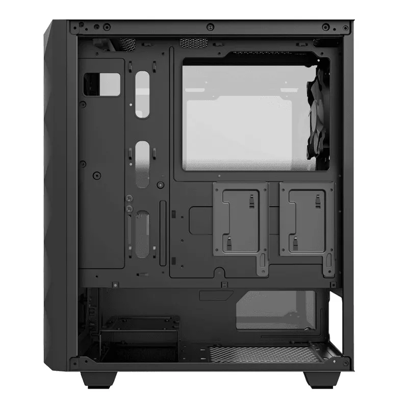 Carcasă PC Gamemax Black Diamond COC, Midi-Tower, ATX, Negru