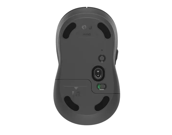 Wireless Mouse Logitech M650 (B2B), Optical, 400-4000 dpi, 5 buttons, 1xAA, 2.4GHz/BT, Black