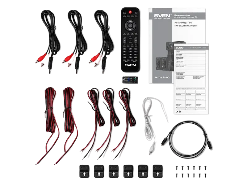 Аудиосистема SVEN HT-210, Чёрный