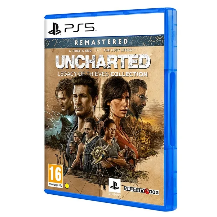 Consolă de jocuri SONY PlayStation 5, Alb, "Uncharted: Legacy of Thieves Collection", "God of War Ragnarök"(Voucher)