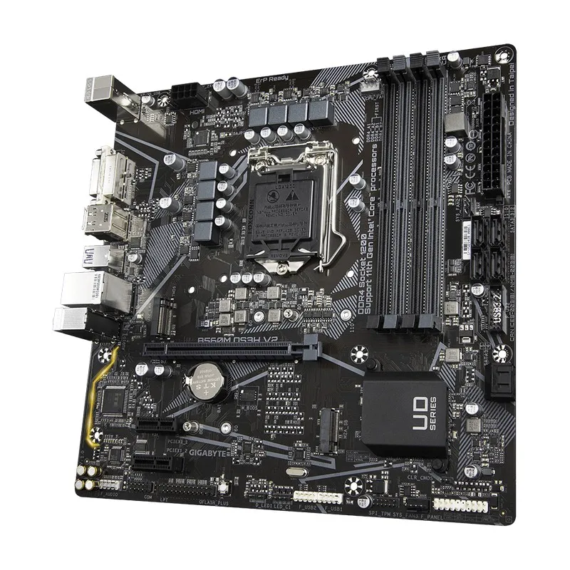 Материнская плата Gigabyte B560M DS3H V2, LGA1200, Intel B560, Micro-ATX