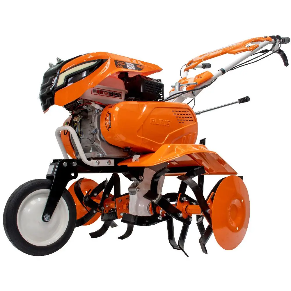Motocultor Ruris 7500ACC4 + roti cauciuc 4.00-8+plug+adaptor+roti metalice 350 fara manicot+set contragreutati 10kg