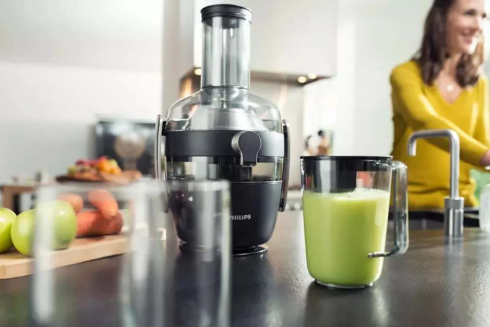 Storcător de fructe și legume PHILIPS HR1919/70, Negru