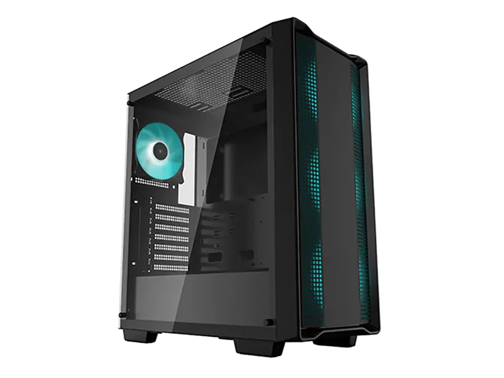 Carcasă PC Deepcool CC560, Midi-Tower, ATX PS2 , Negru