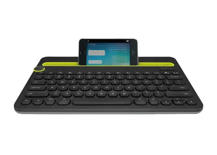 Клавиатура Logitech K480, Беспроводное, Чёрный