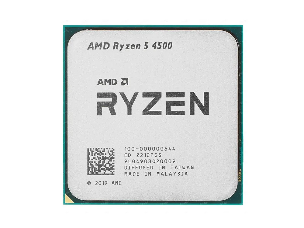 CPU AMD Ryzen 5 4500  (3.6-4.1GHz, 6C/12T, L2 3MB, L3 8MB, 7nm, 65W), Socket AM4, Tray