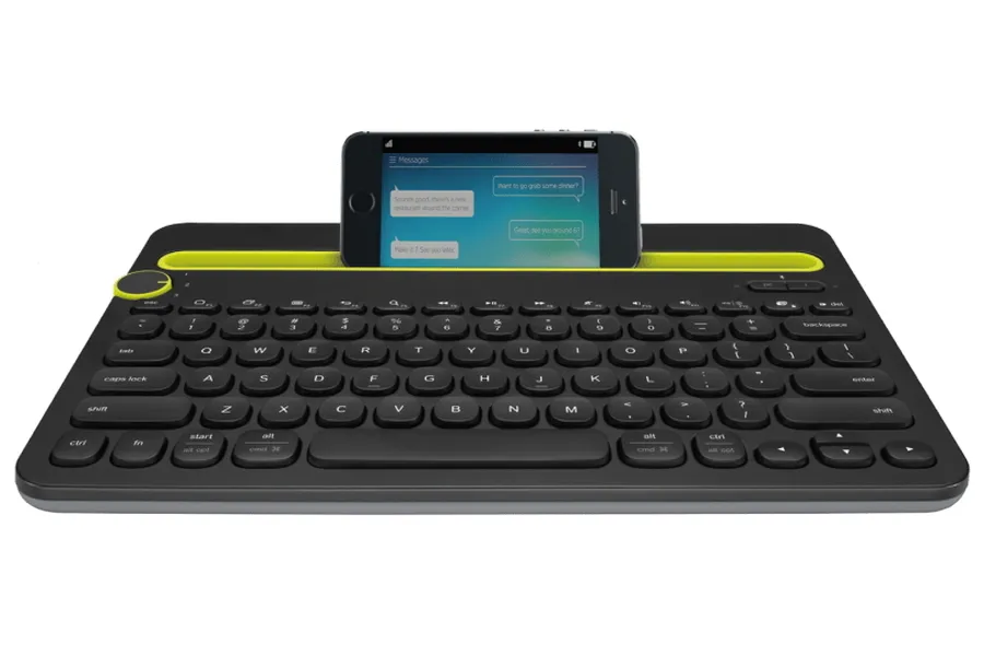 Клавиатура Logitech K480, Беспроводное, Чёрный