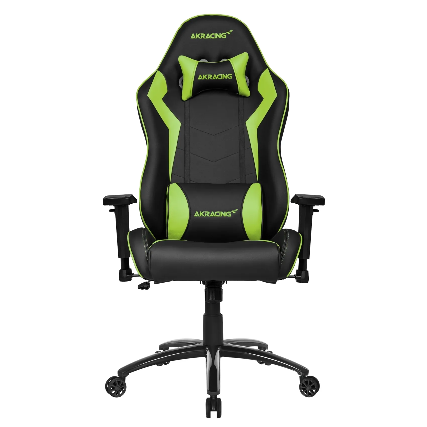 Scaun Gaming AKRacing CORE SX, PU piele, Verde