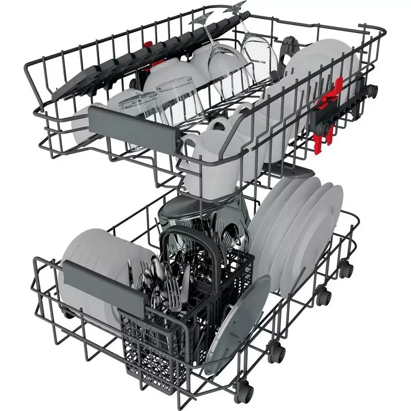 Mașină de spălat vase Whirlpool WSIC 3M17, Argintiu