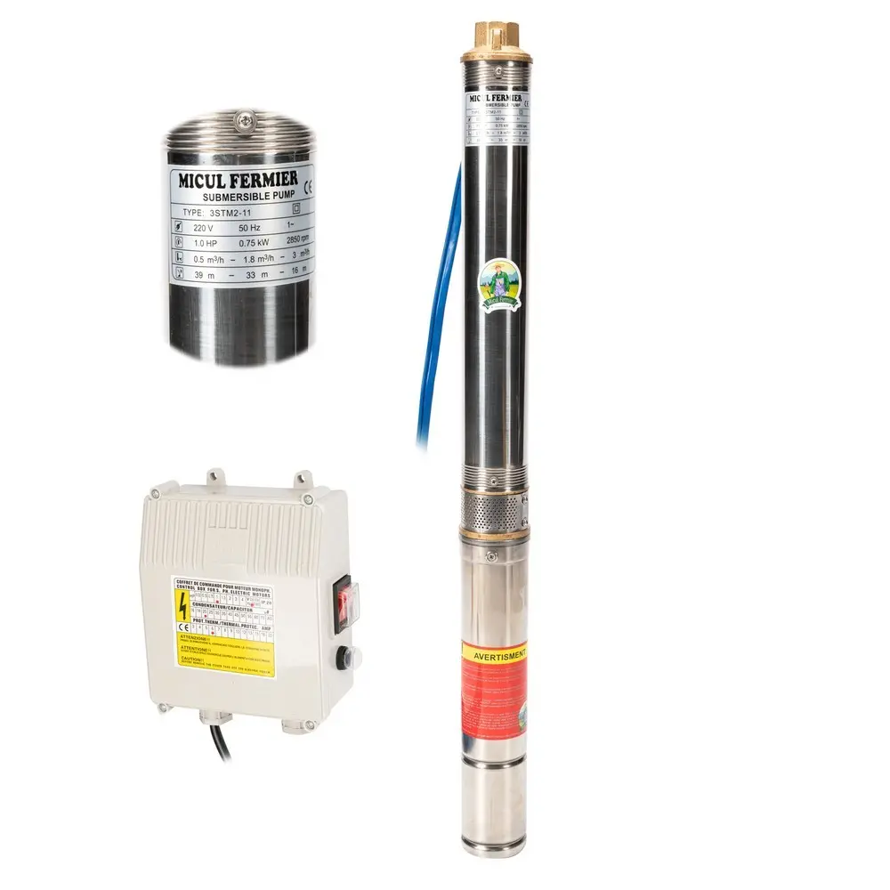 Pompa submersibila Micul Fermier 0.75kW 65m PRO