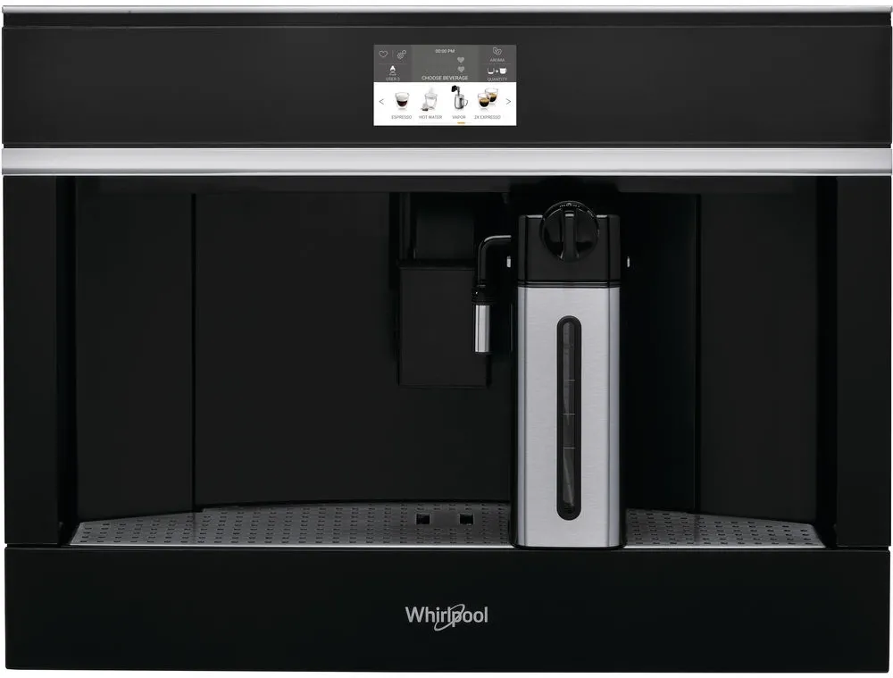 Aparat de cafea incorporat Whirlpool W11 CM145, Negru