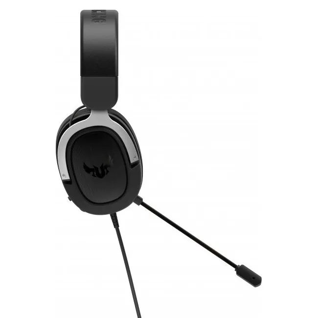 Căști gaming ASUS TUF Gaming H3, Cu fir, Argintiu