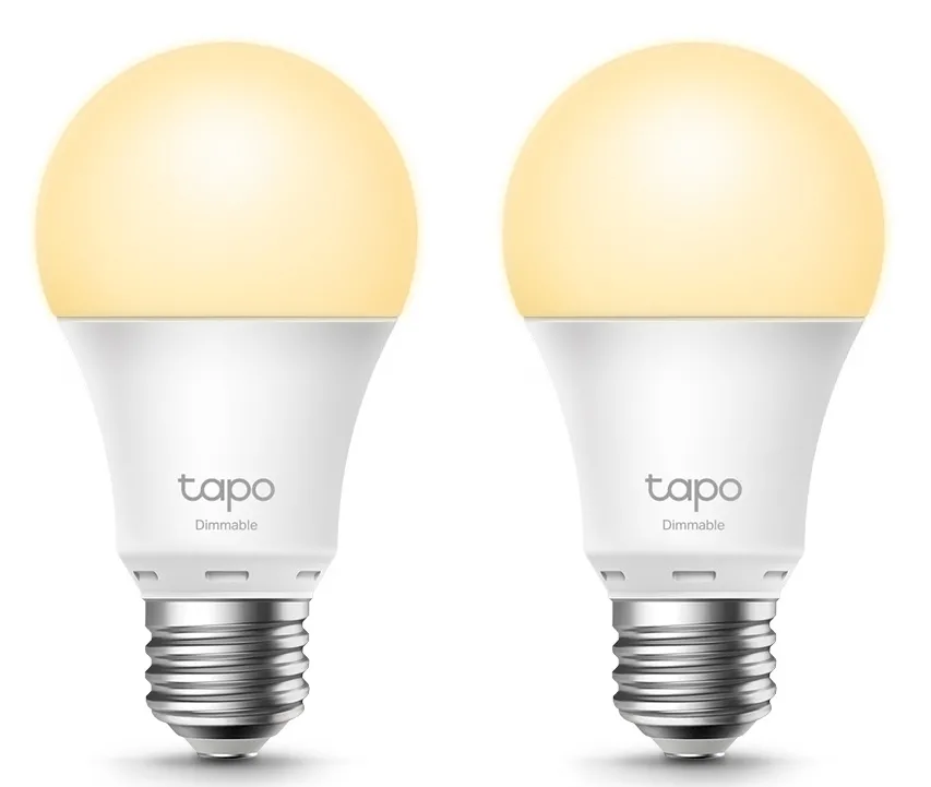 Умная лампочка TP-LINK Tapo L510E, A27, Теплый Белый