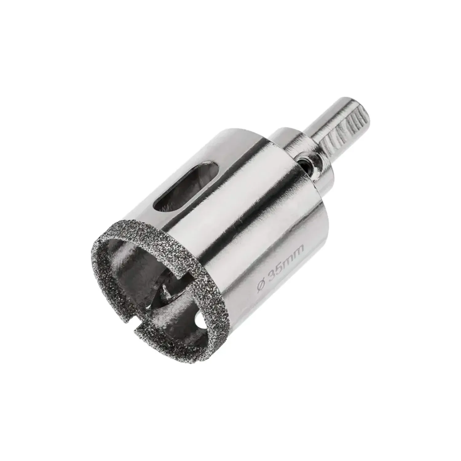 Коронка для керамики диаметром 35 мм с центральным сверлом Kranz