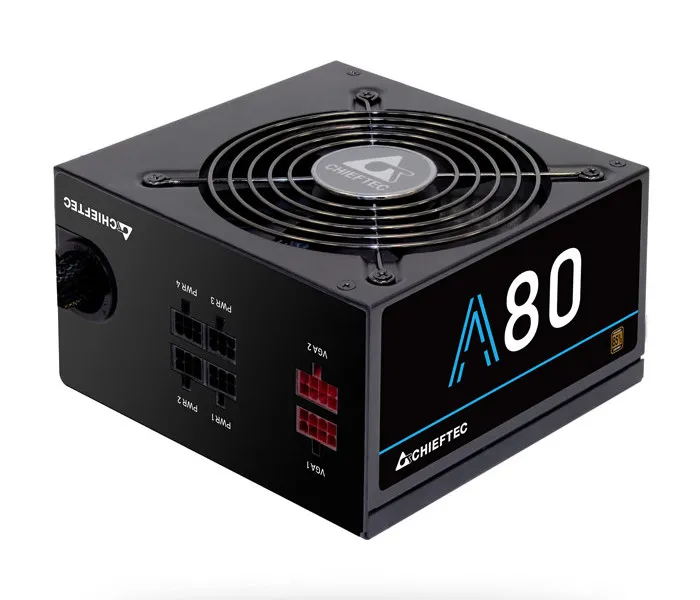 Блок питания для компьютеров Chieftec CTG-650C, 650Вт, ATX, Полумодульный