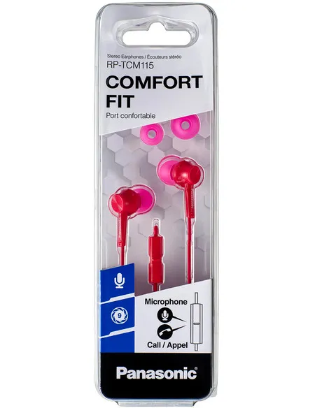 Наушники Panasonic RP-TCM115GC, Розовый