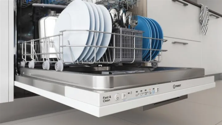 Mașină de spălat vase Indesit DIE 2B19 A, Alb