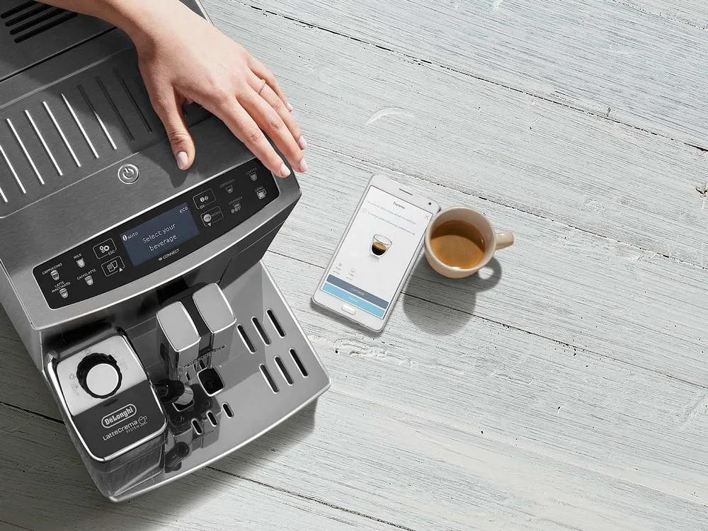 Espressor automat De'Longhi ECAM510.55M, Argintiu