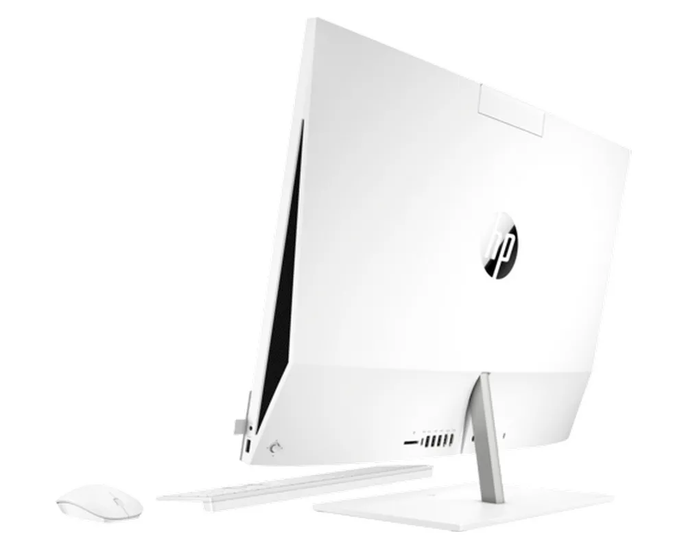 Computer All-in-One HP Pavilion 27, 27", Intel Core i5-11500T, 8GB/512GB, Windows 11 Home, Alb