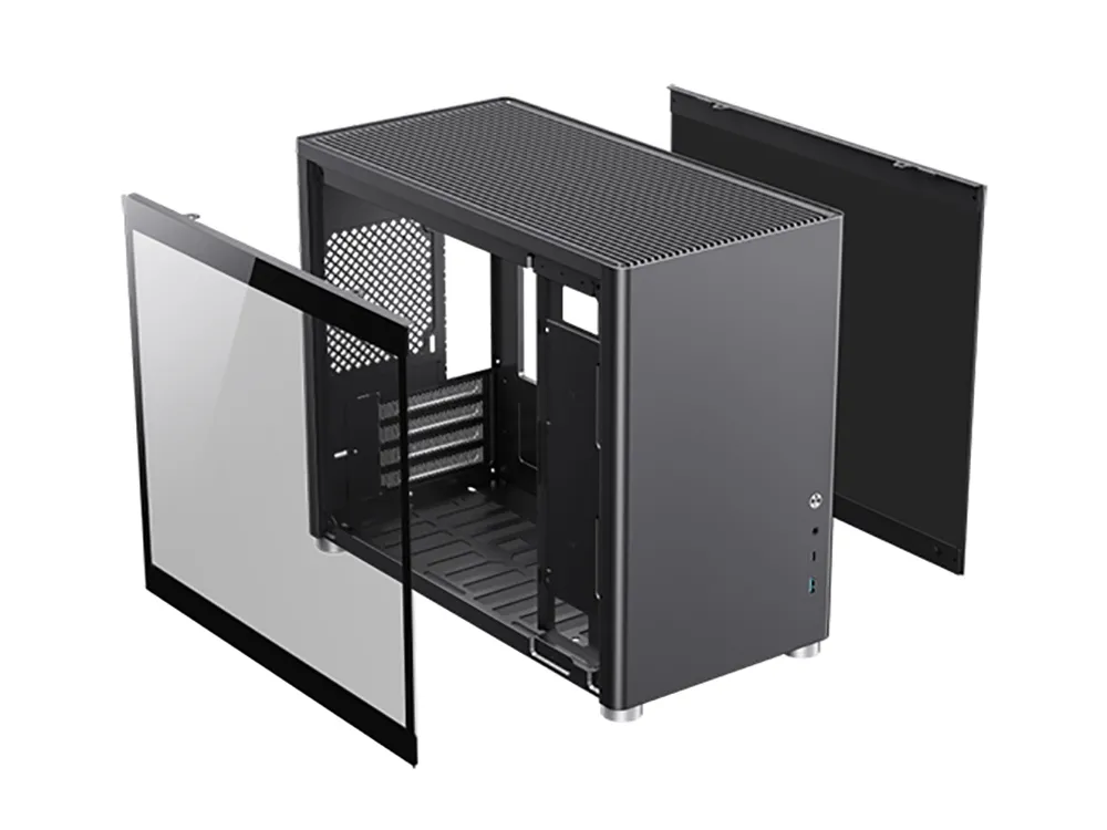 Carcasă PC Gamemax SPARK, Mini-Tower, ATX, Negru