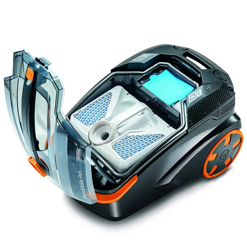 Aspirator Thomas DryBOX Amfibia Pet, Negru | Portocaliu