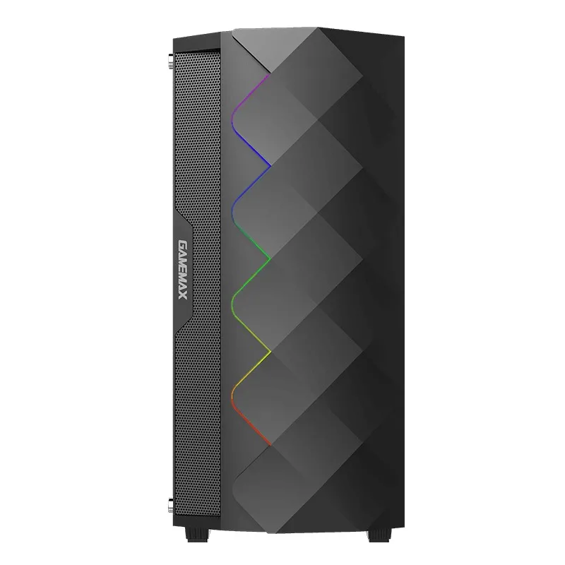 Carcasă PC Gamemax Black Diamond COC, Midi-Tower, ATX, Negru
