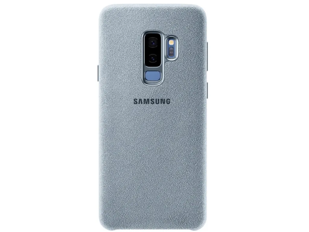 Husă Samsung Alcantara Cover for Galaxy S9, Argintiu