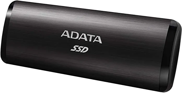 1.0TB ADATA Portable SSD SE760 Black, USB-C 3.1 (122x44x14mm, 95g, R/W:1000/800MB/s)