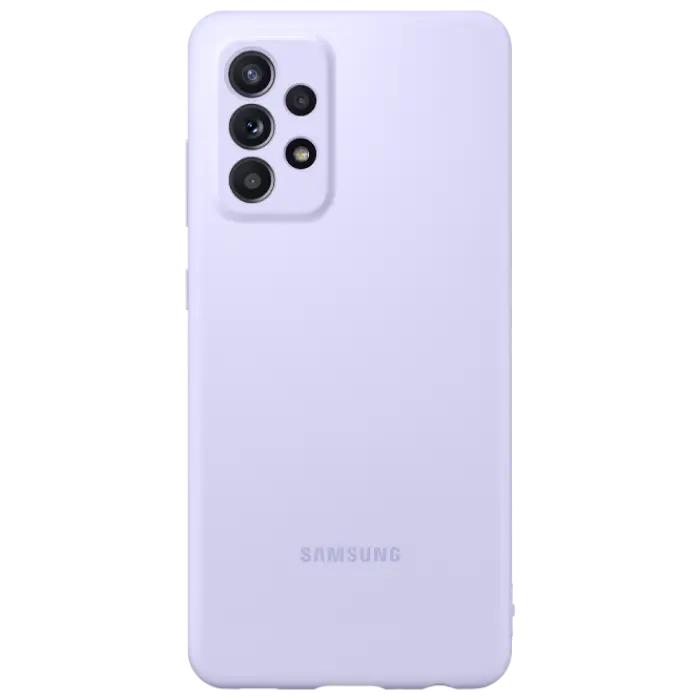 Husă Samsung Silicone Cover Galaxy A52, Violet