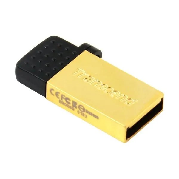 USB Flash накопитель Transcend JetFlash 380, 64Гб, Золотой