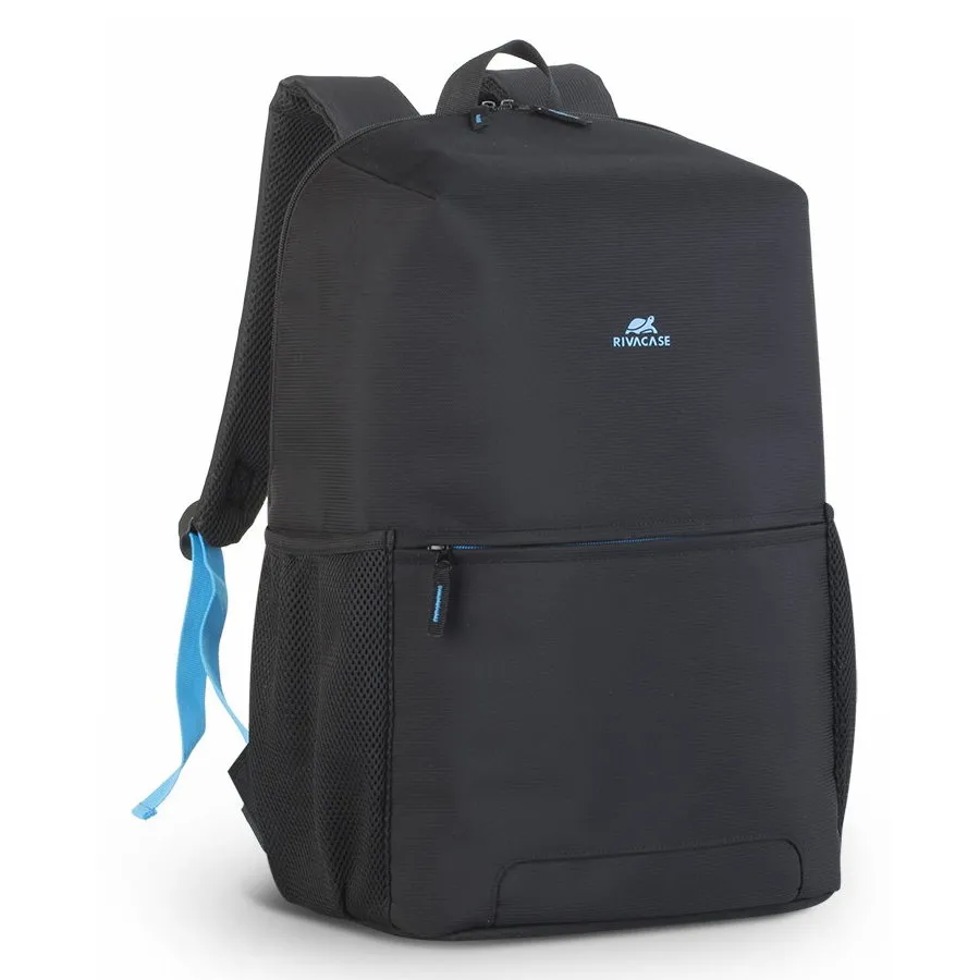 Rucsac pentru Laptop RivaCase Regent, 15.6", Poliester, Negru