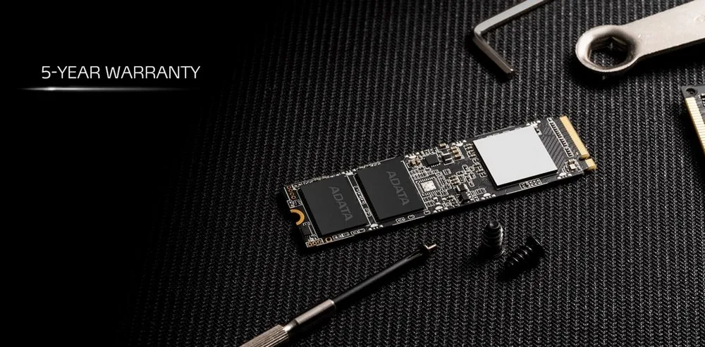 Накопитель SSD ADATA XPG SX8100, 512Гб, ASX8100NP-512GT-C