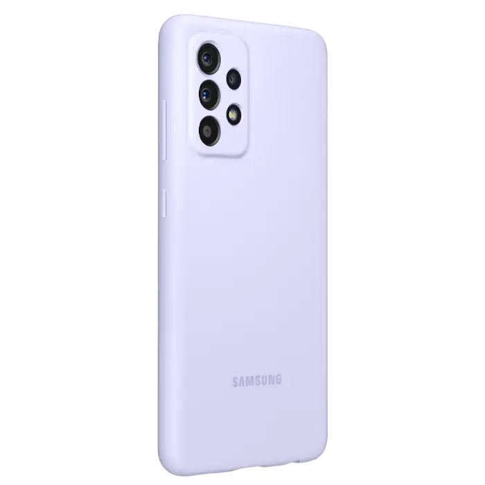 Husă Samsung Silicone Cover Galaxy A52, Violet