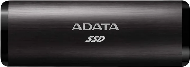 1.0TB ADATA Portable SSD SE760 Black, USB-C 3.1 (122x44x14mm, 95g, R/W:1000/800MB/s)