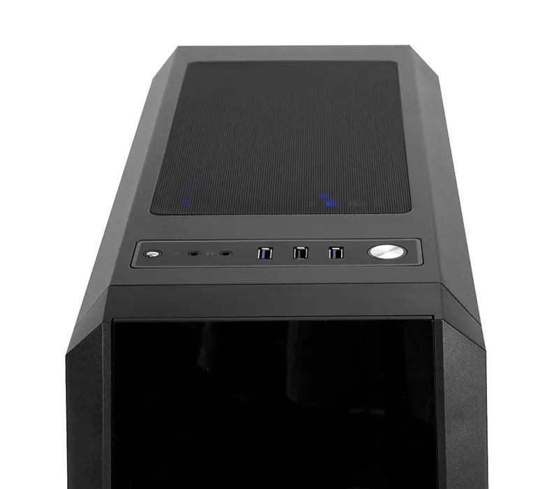 Carcasă PC Chieftec GL-02B-OP, Midi-Tower, ATX, Negru