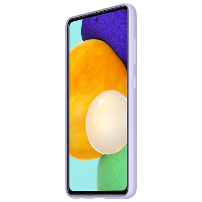 Husă Samsung Silicone Cover Galaxy A52, Violet