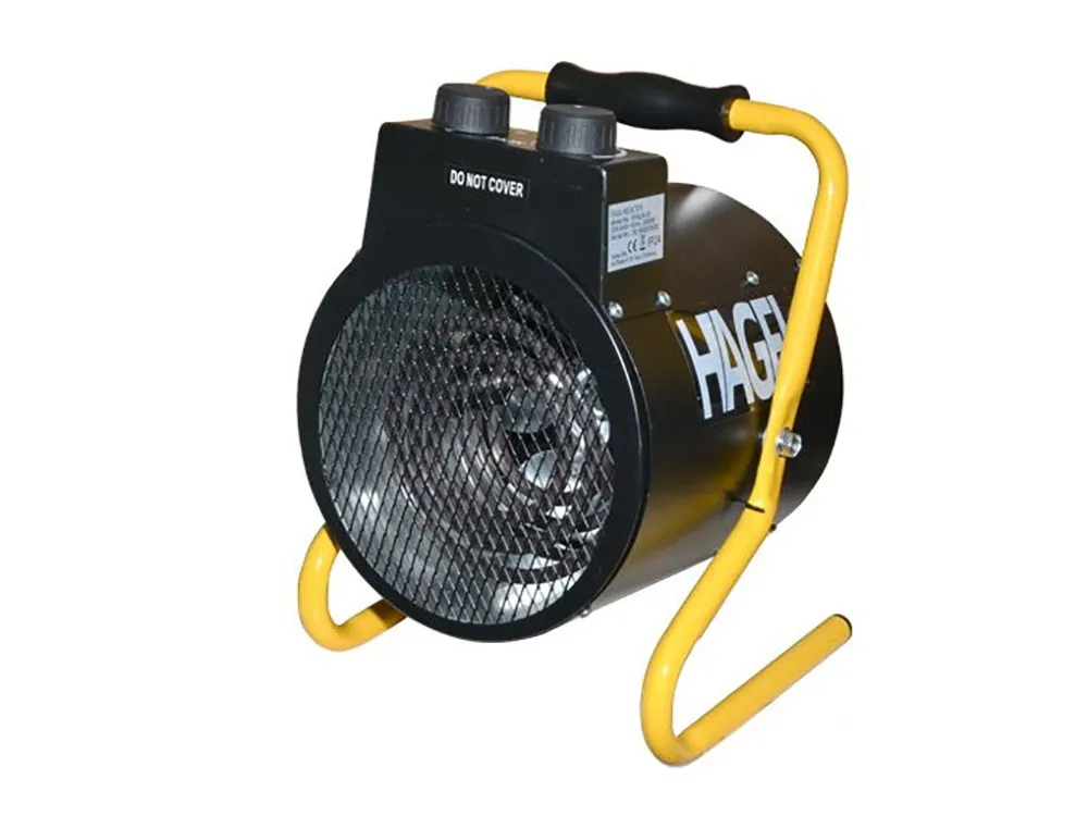 Ventilator de încălzire Hagel IFH02A-30, 3000W, Negru