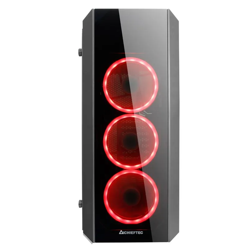 Carcasă PC Chieftec GL-02B-OP, Midi-Tower, ATX, Negru