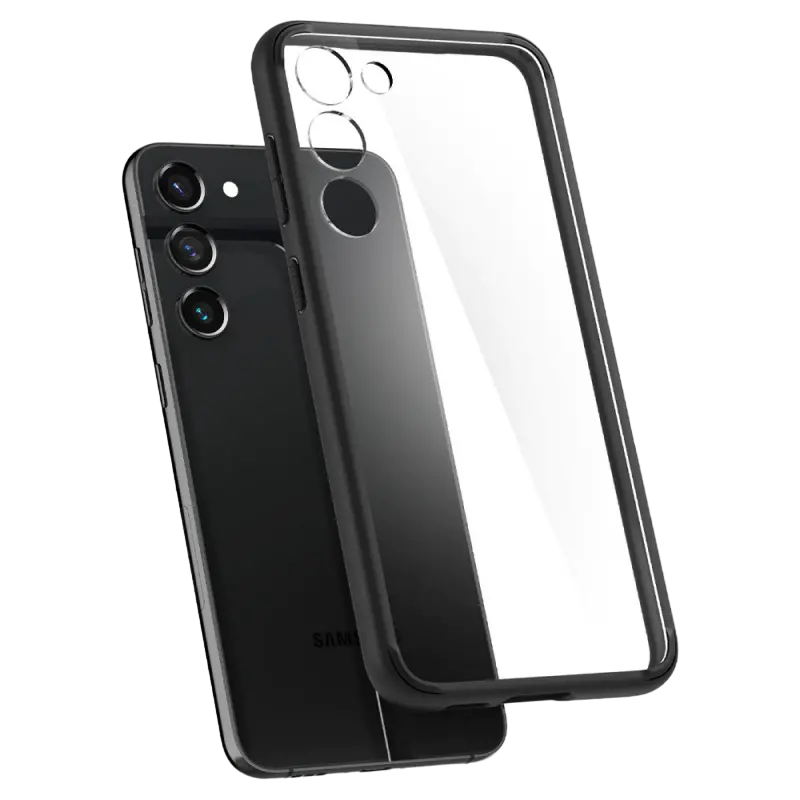 Чехол Spigen Samsung S23+, Ultra Hybrid, Матовый Черный