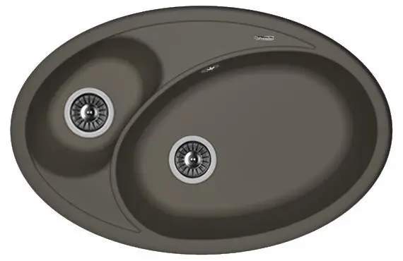 Кухонная мойка Florentina Selena 780 (Антрацит)