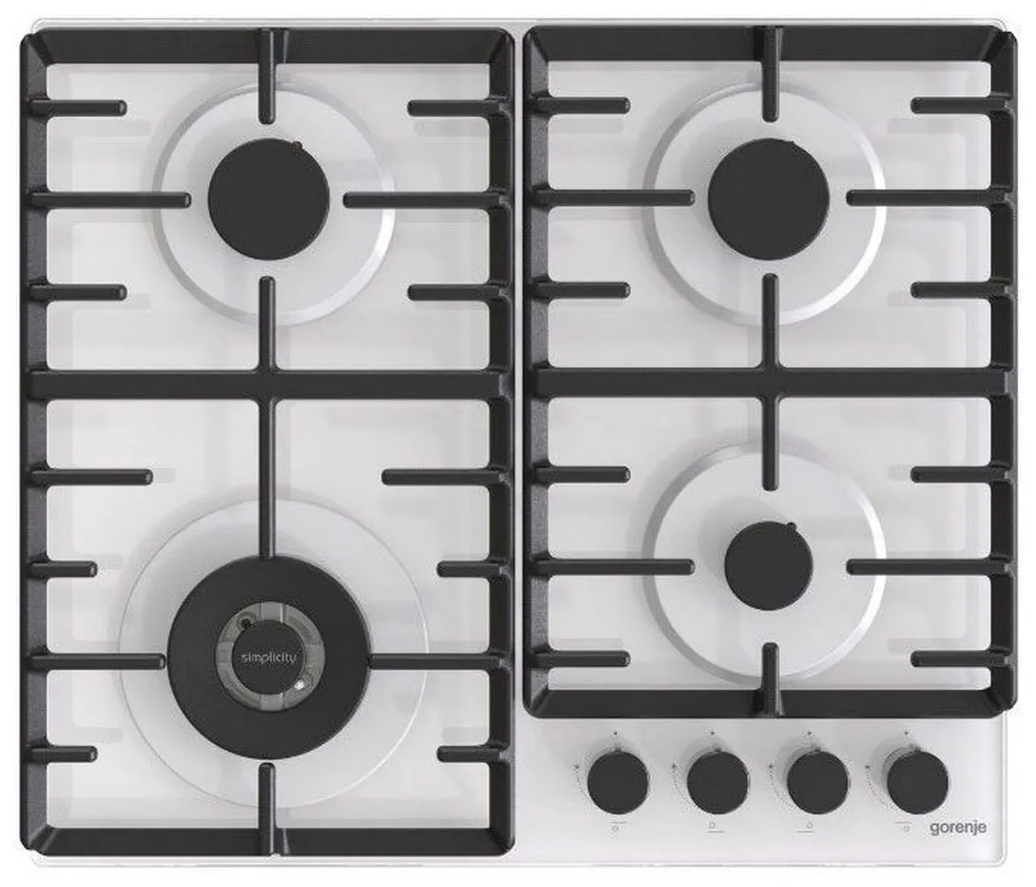 Plită pe gaz Gorenje GTW 642 SYW, Alb