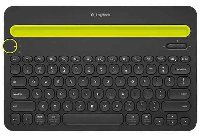 Клавиатура Logitech K480, Беспроводное, Чёрный