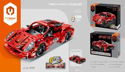 Constructor iM.Master Pull Back Car