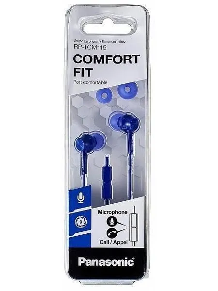 Наушники Panasonic RP-TCM115GC, Синий