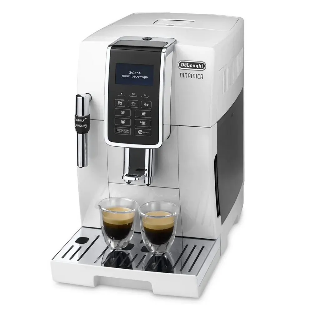 Espressor automat De'Longhi ECAM350.35W, Alb