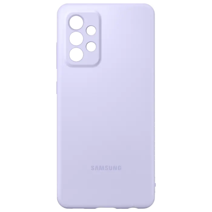 Husă Samsung Silicone Cover Galaxy A52, Violet