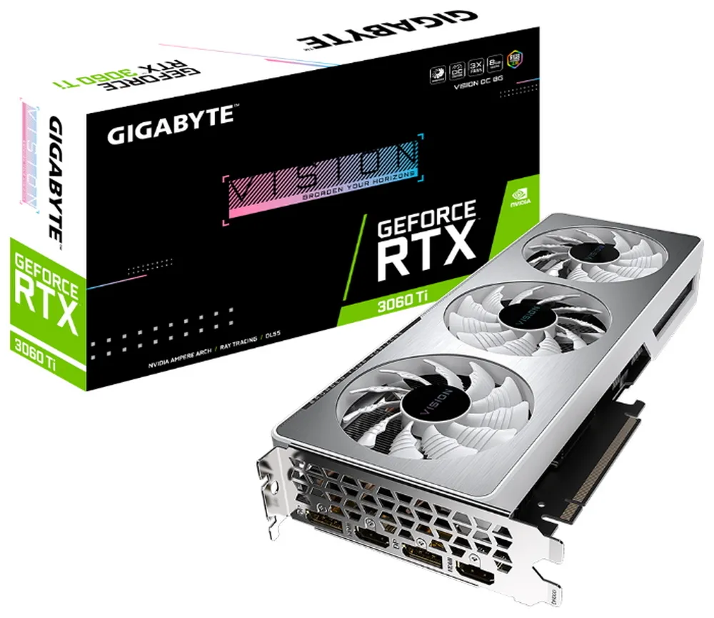 Placă Video Gigabyte GV-N306TVISION OC-8GD,  8GB GDDR6 256bit