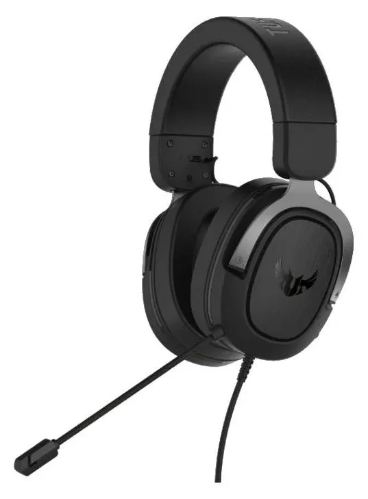 Căști gaming ASUS TUF Gaming H3, Cu fir, Metalic