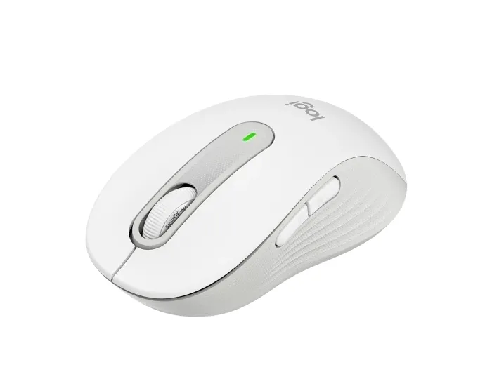Wireless Mouse Logitech M650 (B2B), Optical, 400-4000 dpi, 5 buttons, 1xAA, 2.4GHz/BT, White