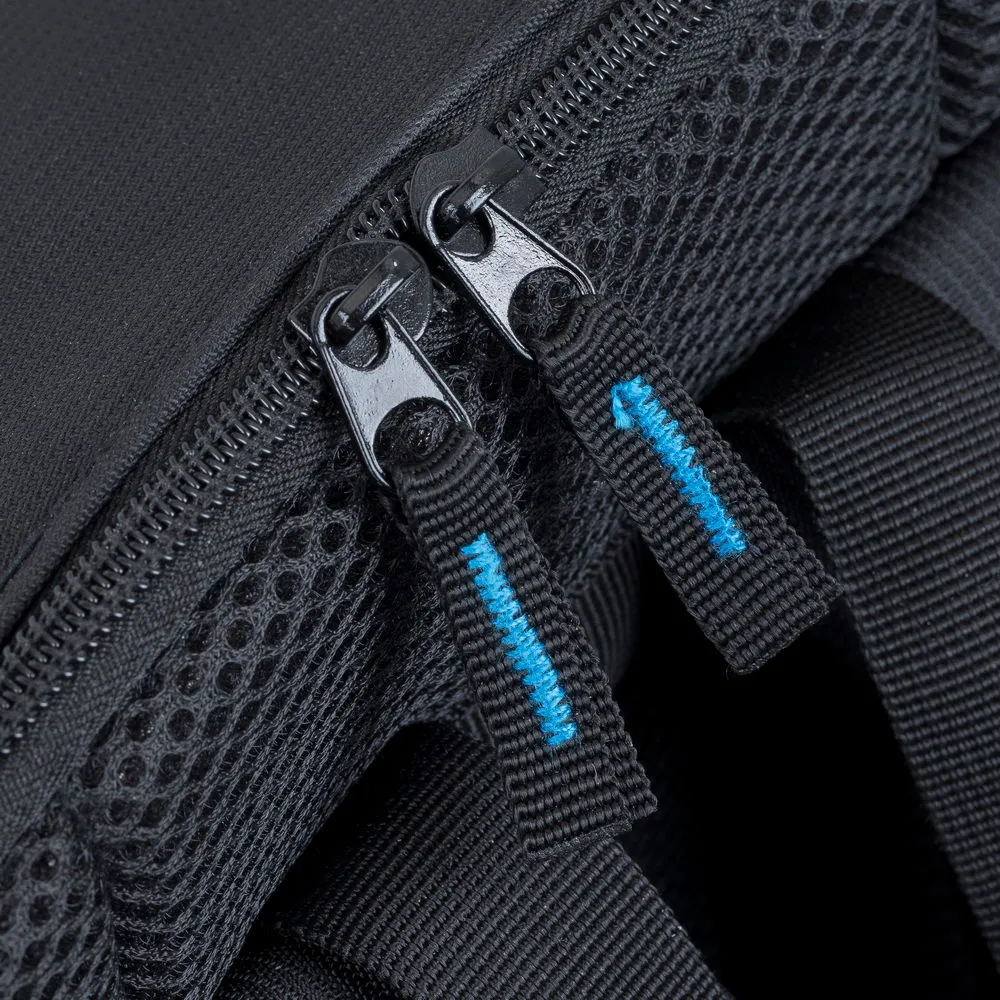 Rucsac pentru Laptop RivaCase Regent, 15.6", Poliester, Negru